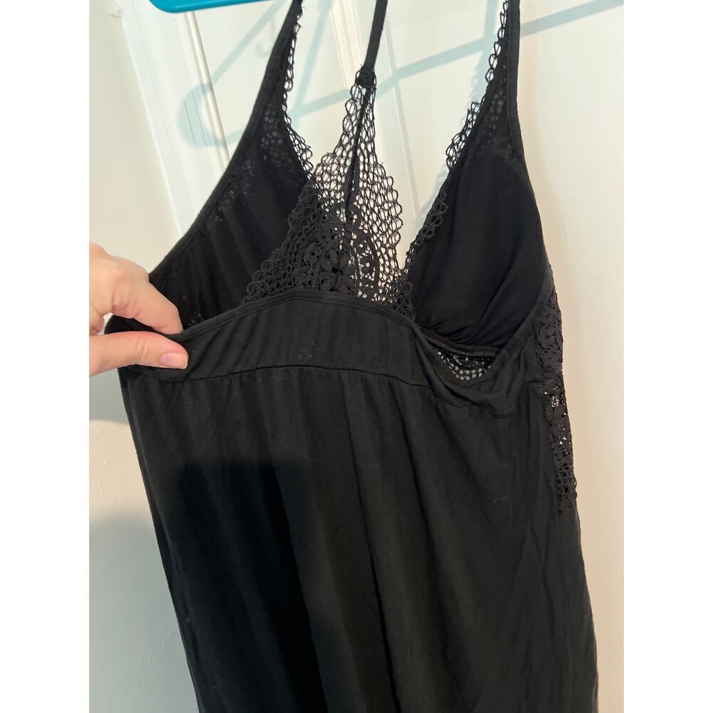 Victoria’s Secret Black Lace Chemise Nightie – Size Medium - Picture 5 of 6